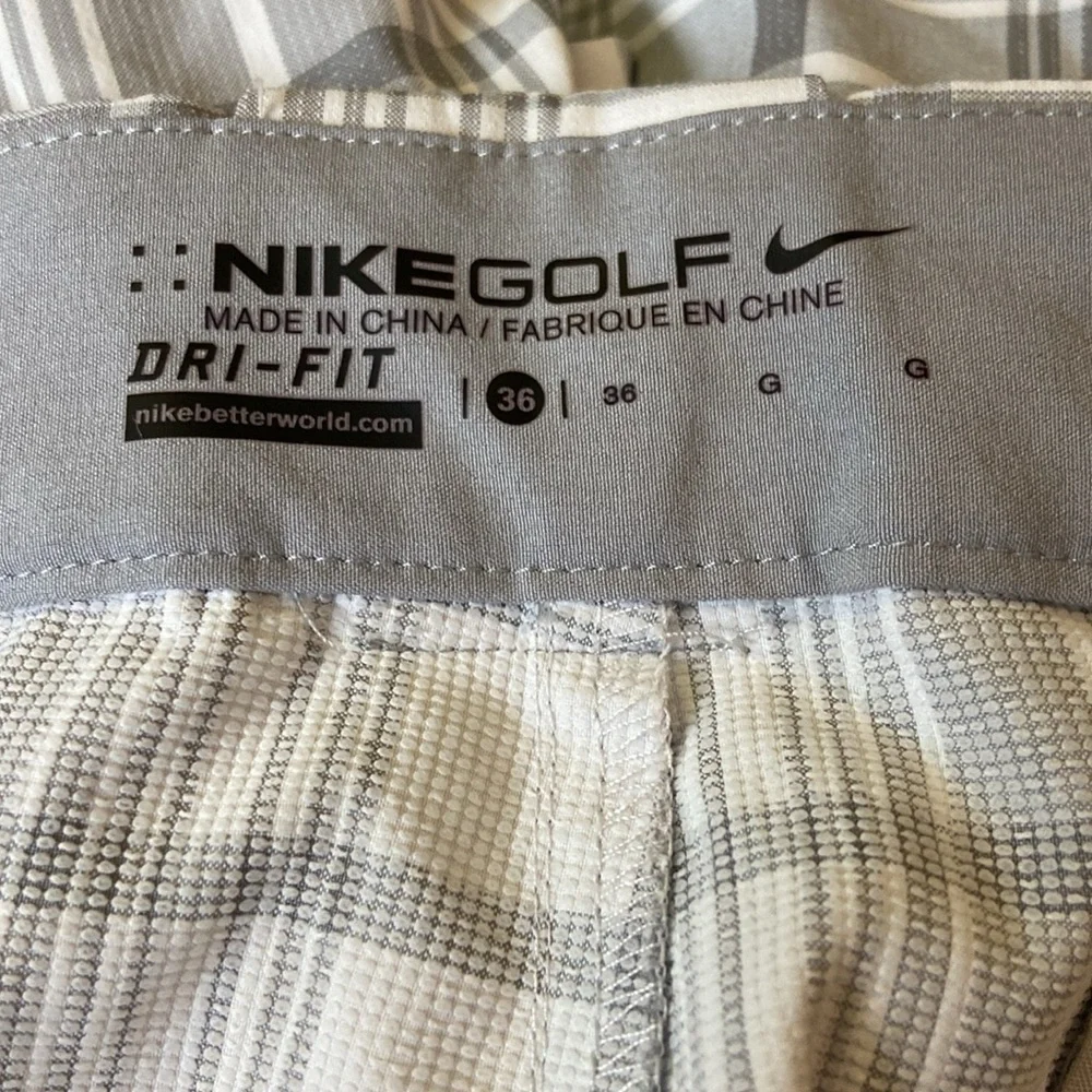Nike Golf Dri-fit‎ Plaid Shorts ~36